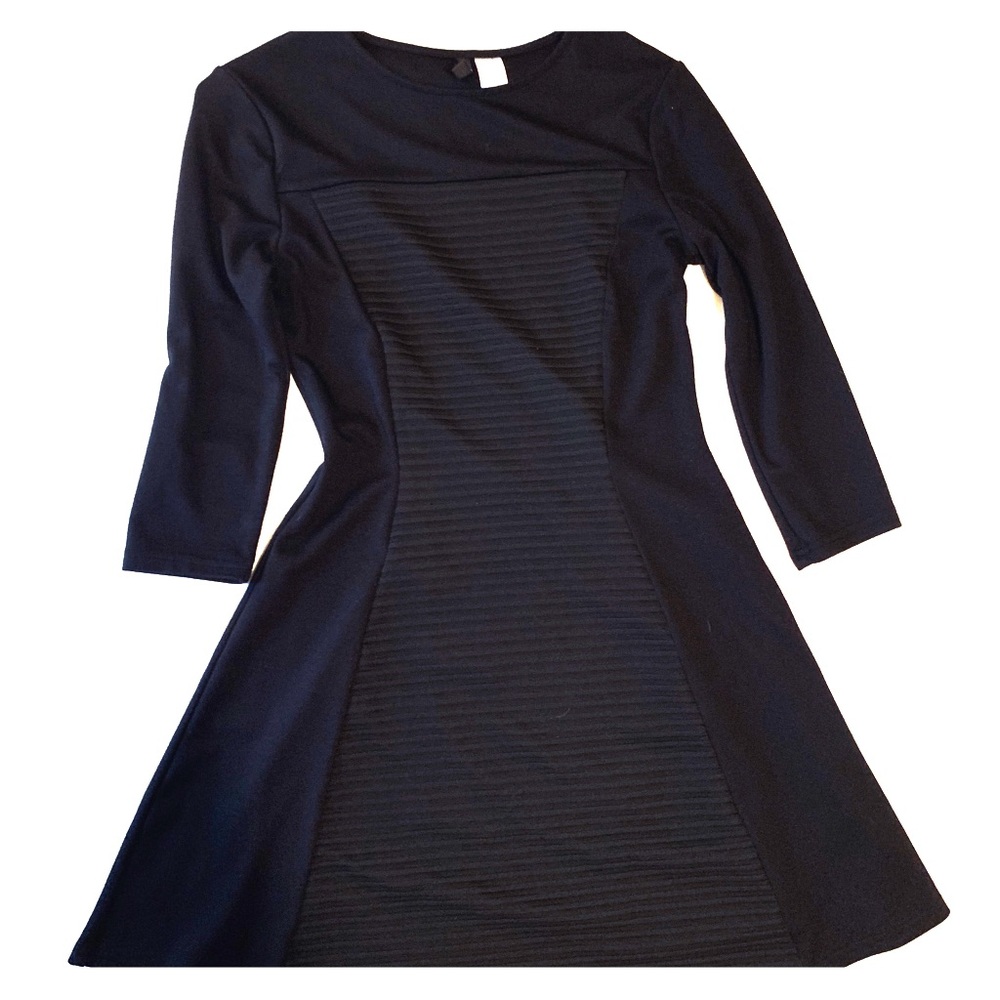 3 for $12! H&M black fit and flare dress